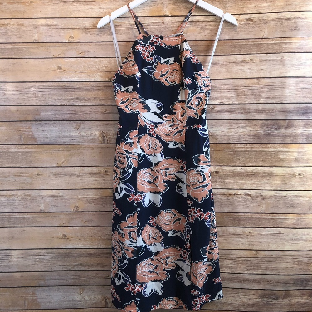 Lovers + Friends Raven Midi Floral Dress Size Small NWOT